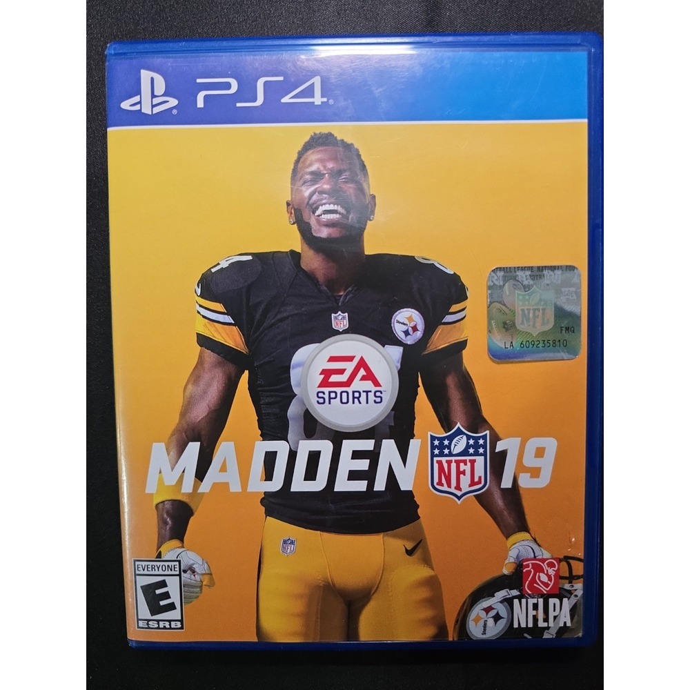 EA Sports Madden NFL 19 PlayStation 4 Manual Multiplayer 2018 E‎ NTSC-U/C